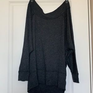 Free people oversized off the shoulder sweater